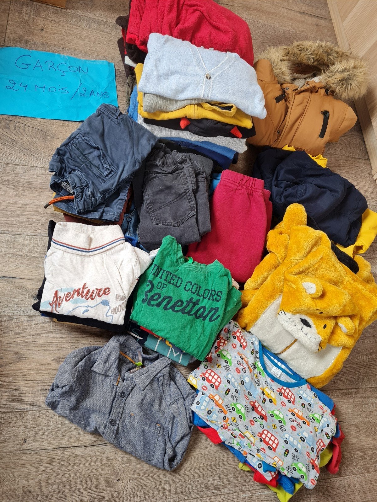 ÉNORME LOT VÊTEMENTS 2 ANS / 92 CM – 66 PIÈCES, Enfants & Bébés, Enlèvement