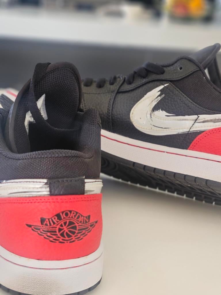 NIeuweAir Jordan sneakers low , leder maat 44, Sport en Fitness, Ophalen