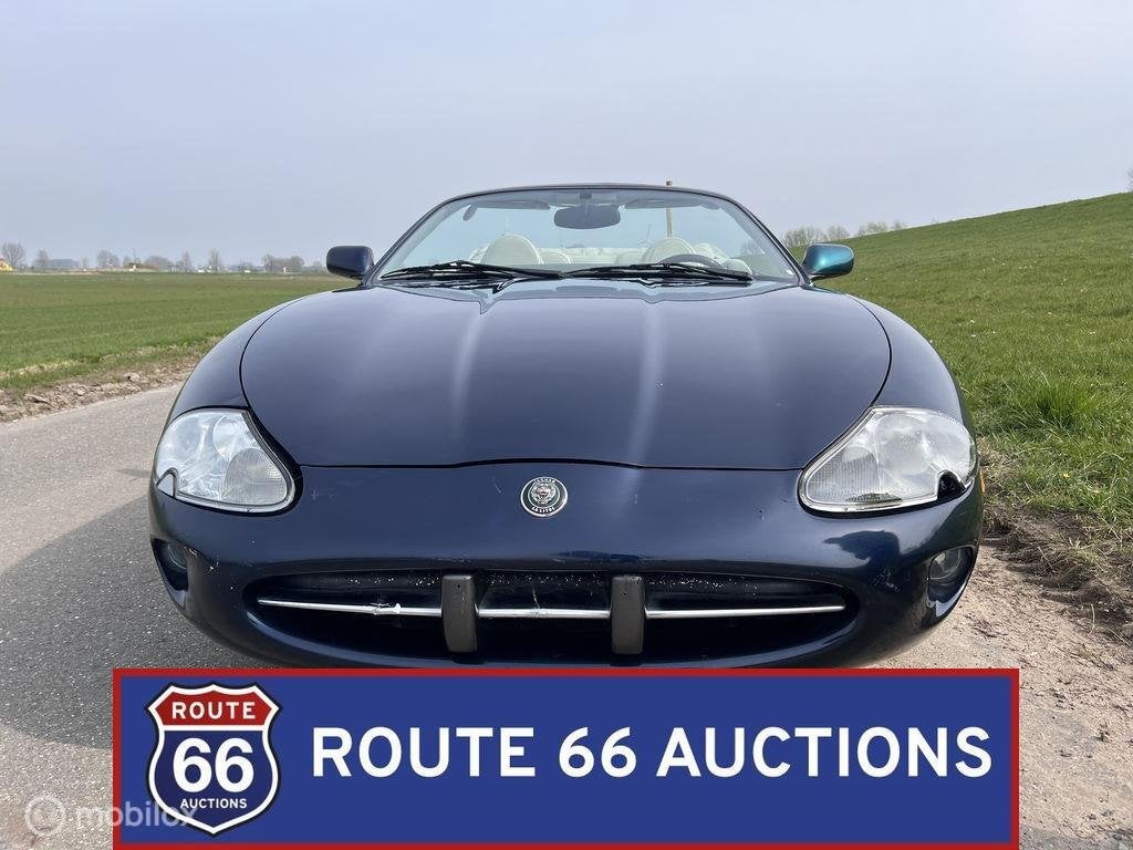 Jaguar XK8 | 1998 | Route 66 Auctions, Auto's, Zwart, Bedrijf, Handgeschakeld, Overige carrosserie