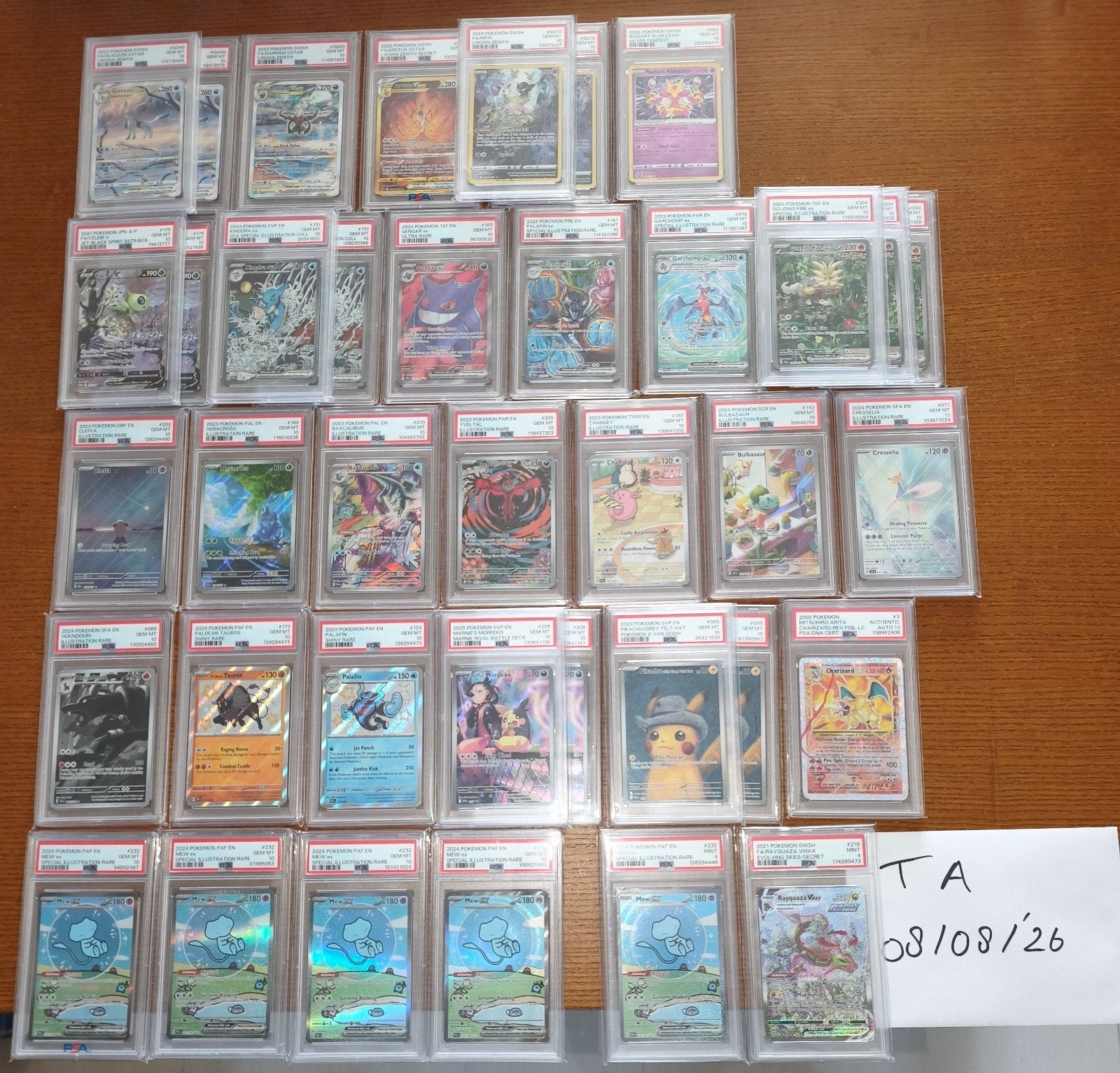 Grote collectie Pokémon kaarten psa 10 slabs, Hobby en Vrije tijd, Verzamelkaartspellen | Pokémon, Ophalen of Verzenden, Nieuw