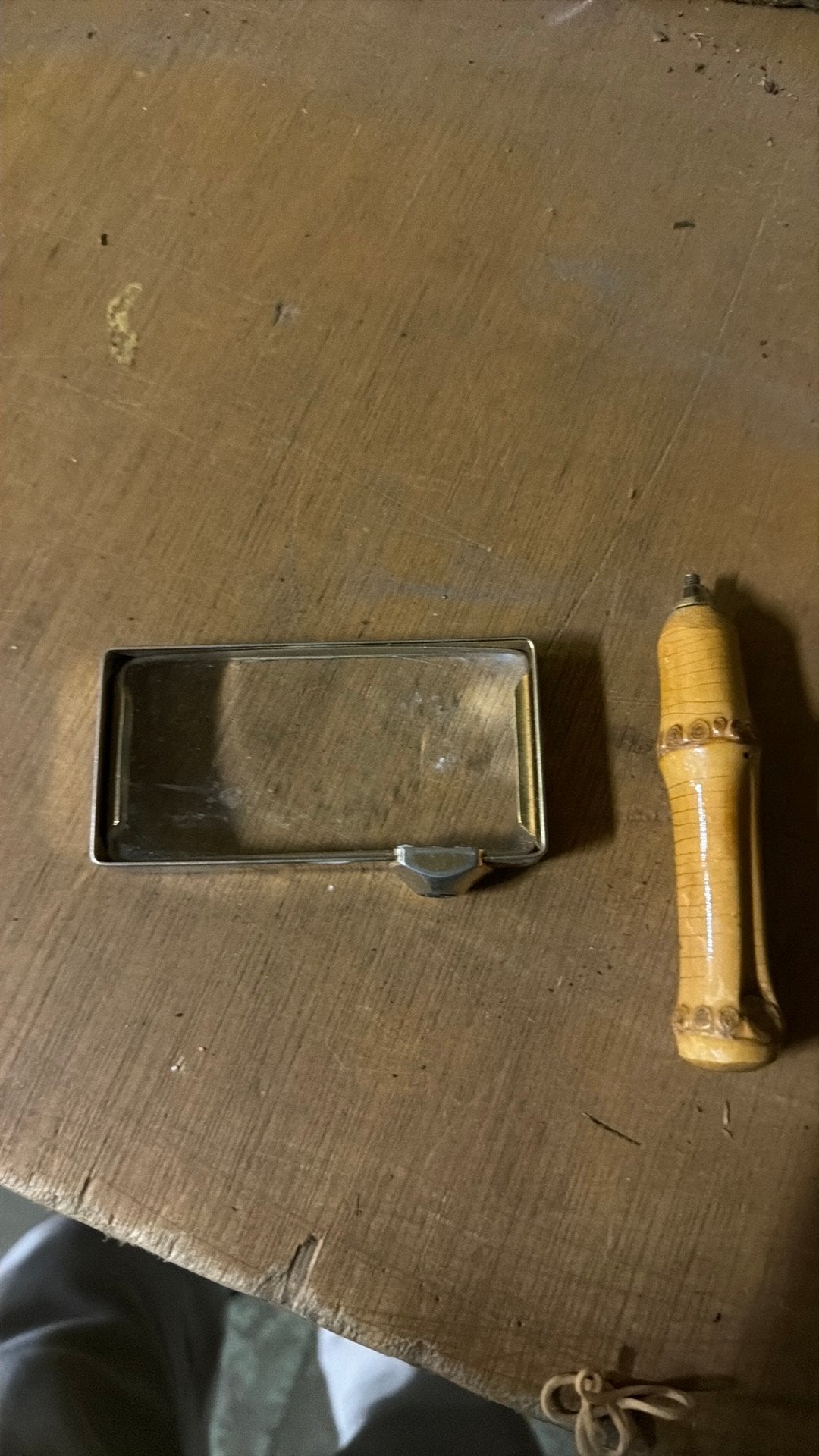 Vergrootglas, Ophalen, Zo goed als nieuw