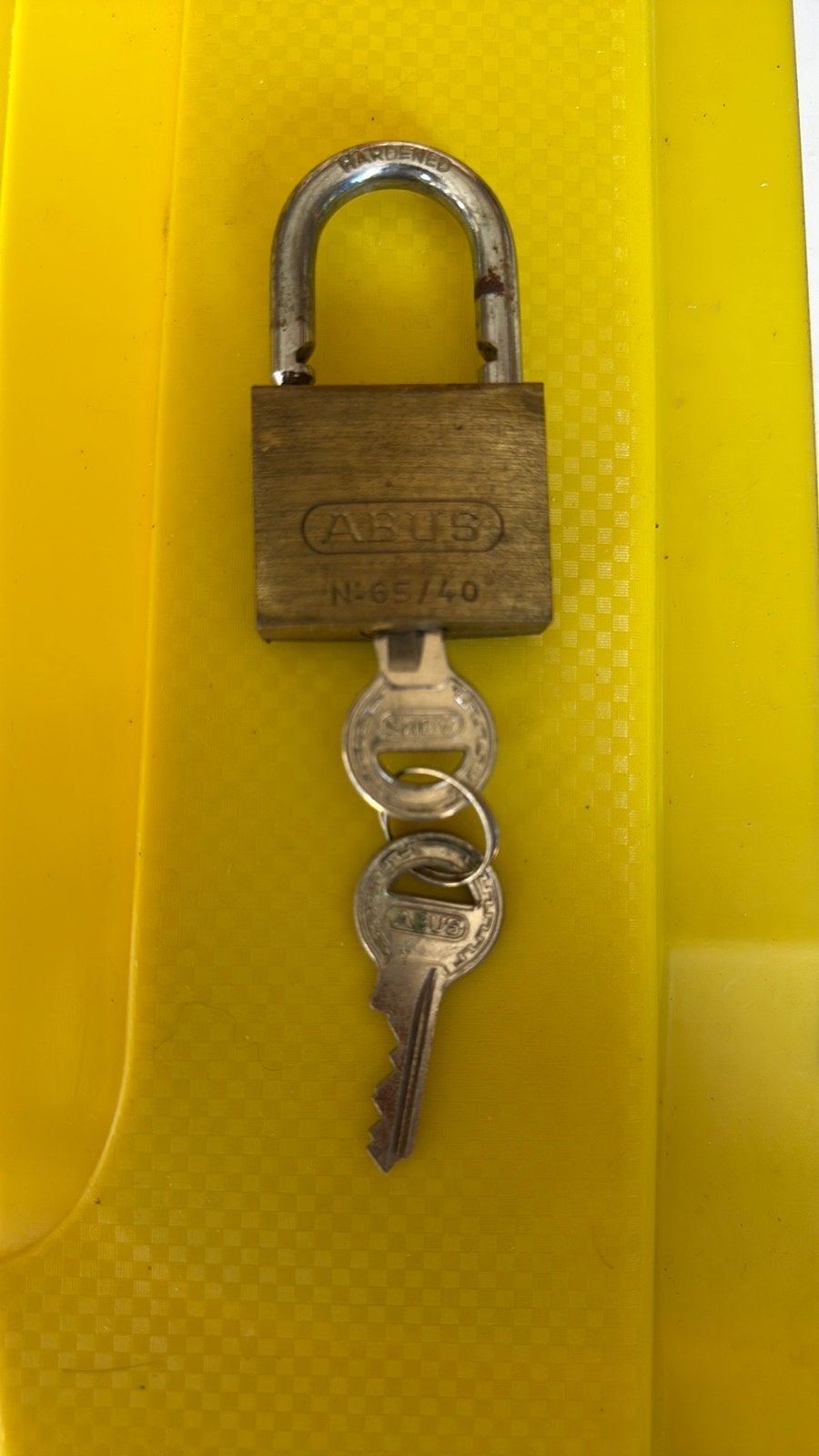 Cadenas Abus - 2 clés, Collections, Porte-clés, Enlèvement, Utilisé, Marque