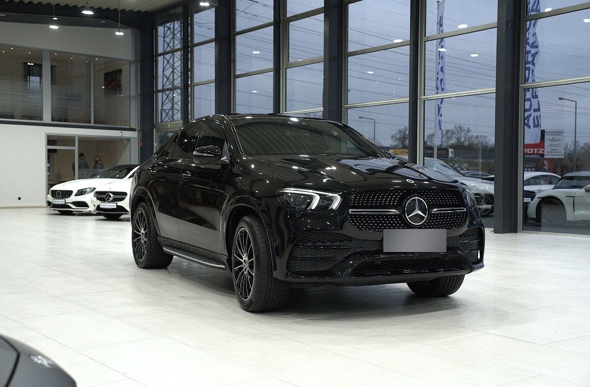 GLE Coupé 350 e 4MATIC AMG Line | Night Pakket | Pano | 360, Auto's, Automaat, Dealer onderhouden, 4 cilinders, Leder en Stof