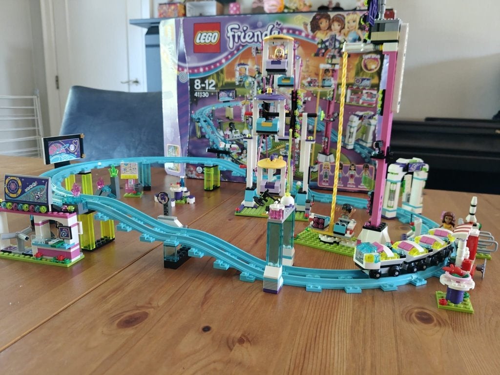 Lego Friends Pretpark achtbaan 41130, Enfants & Bébés, Enlèvement ou Envoi, Lego, Ensemble complet, Friends