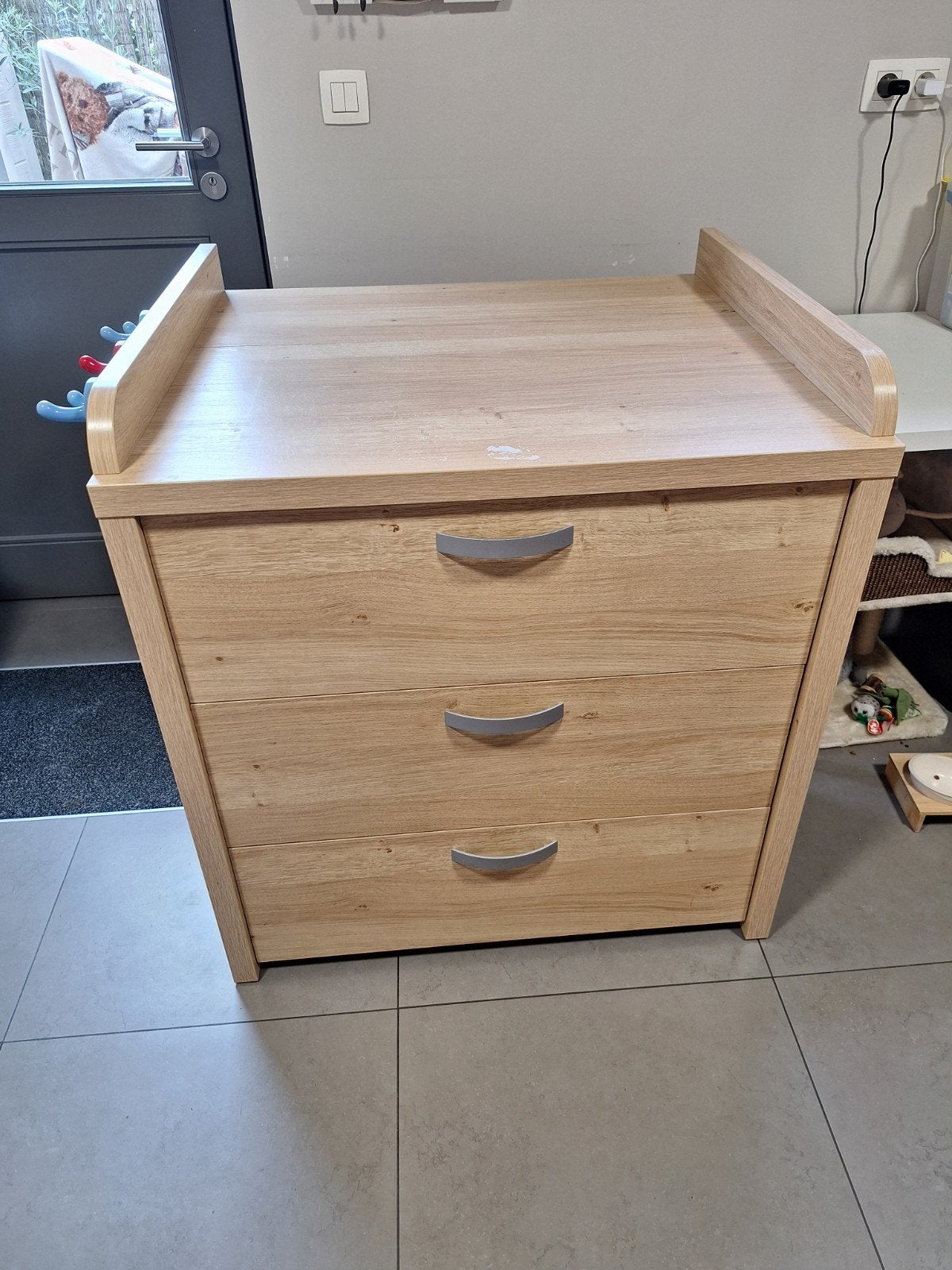 wastafel + dressoir (2 in 1), Huis en Inrichting, Kasten | Ladekasten, Ophalen, Gebruikt, 50 tot 100 cm, 3 of 4 laden
