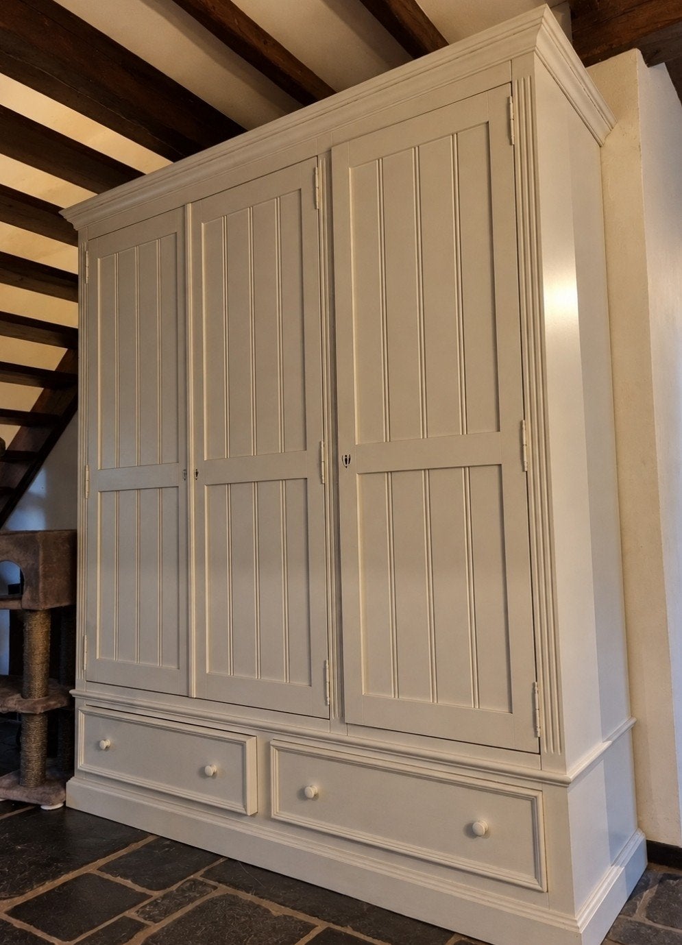 armoire d'entrée solide/penderie flamant ART :, ., 150 à 200 cm, Landelijk, Enlèvement