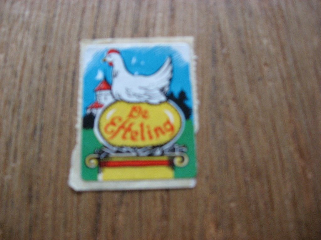 (3) De Efteling Pretpark De leggende Kip 3,5 x 4,5 cm Sticke, Verzamelen, Ophalen of Verzenden, Nieuw, Overige typen