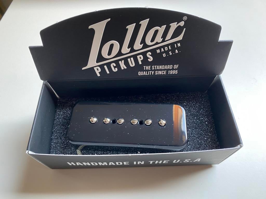 Lollar p-90 50’s wind neck black NOUVEAU, Musique & Instruments, Enlèvement ou Envoi, Comme neuf, Guitare électrique