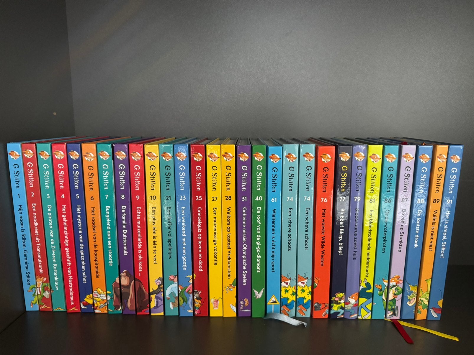 Leesboekjes Geronimo Stilton Basisreeks, Ophalen, Zo goed als nieuw