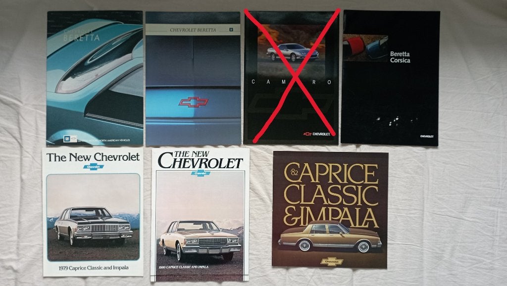 brochures Chevrolet, Ophalen of Verzenden, Zo goed als nieuw, Chevrolet