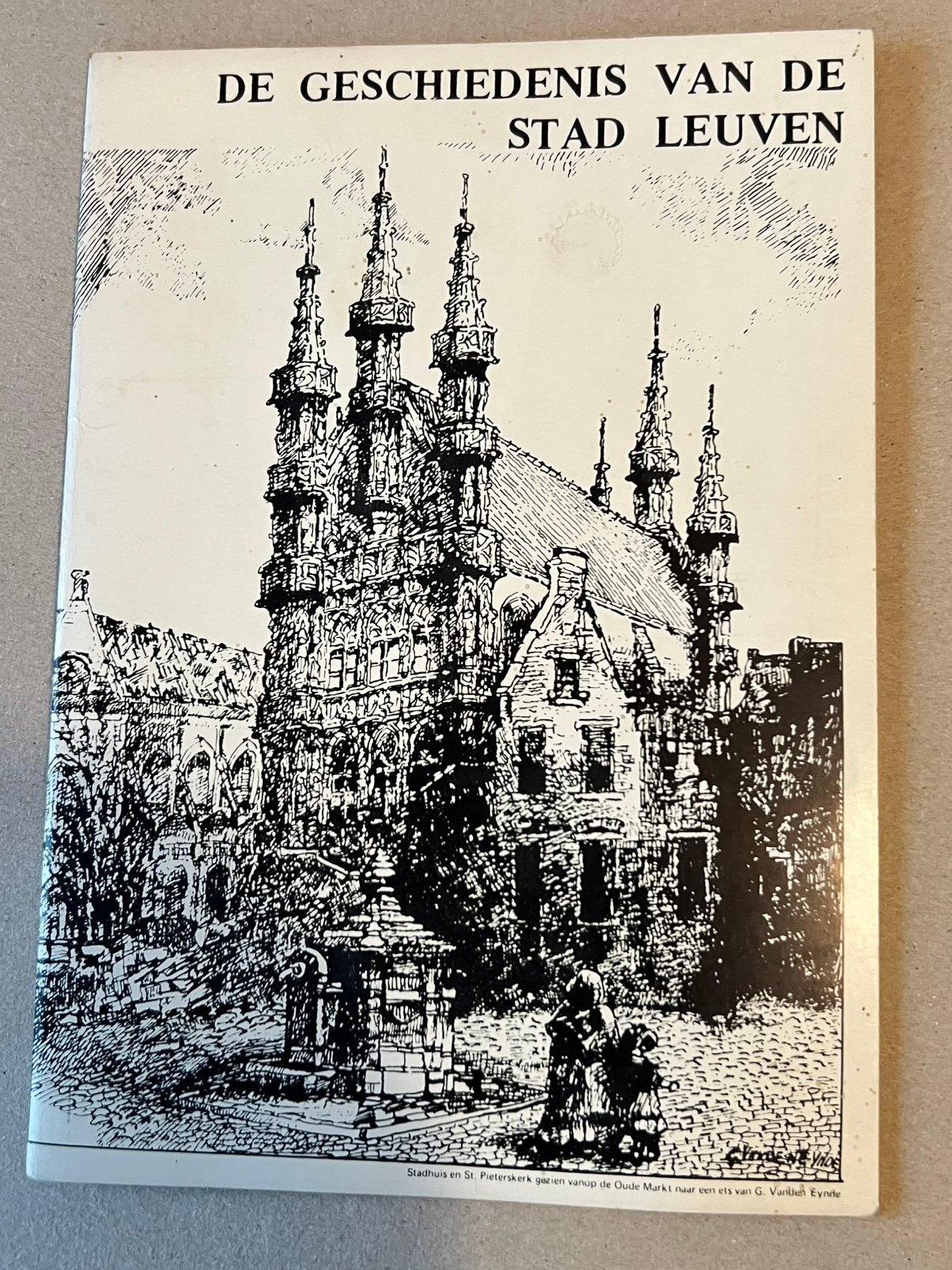 Brochure Stad Leuven met sigarenbandjes 1968, Verzenden, Gelezen, Overige onderwerpen