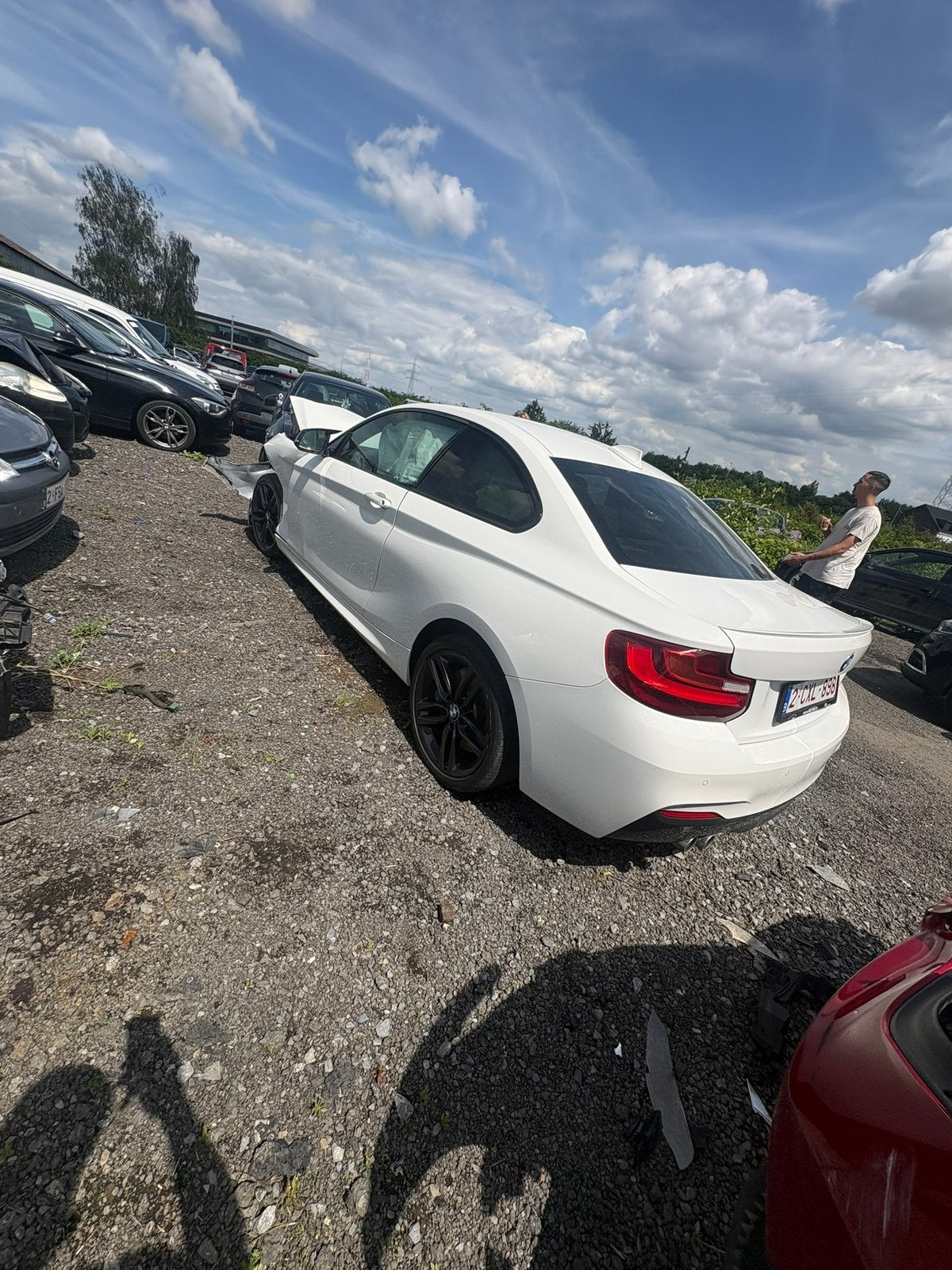 Serie 2 accidenter 2018 diesel 130 000k, Auto's, Achterwielaandrijving, Euro 6, 2 Reeks, Alcantara