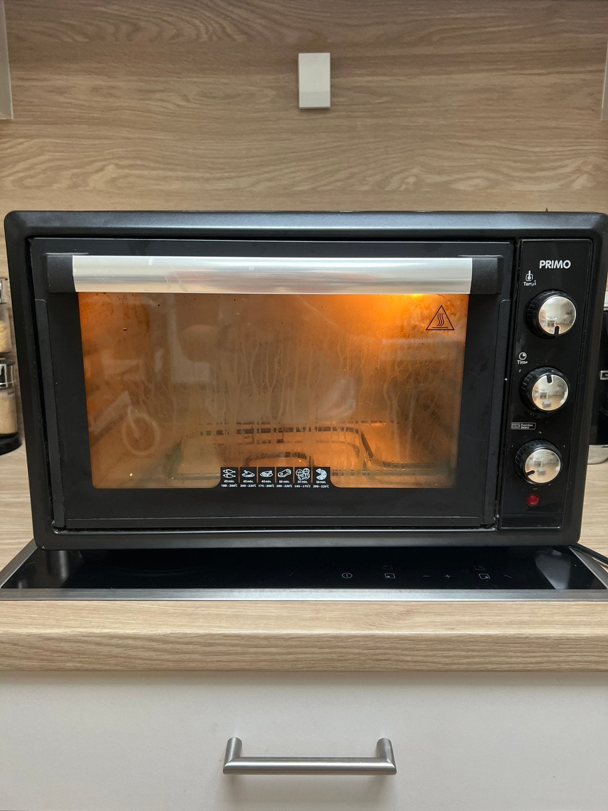 Primo Vrijstaande Oven  – Met Bakplaat & Rooster, Electroménager, Fours, Enlèvement, Utilisé, Air chaud, Mini-four
