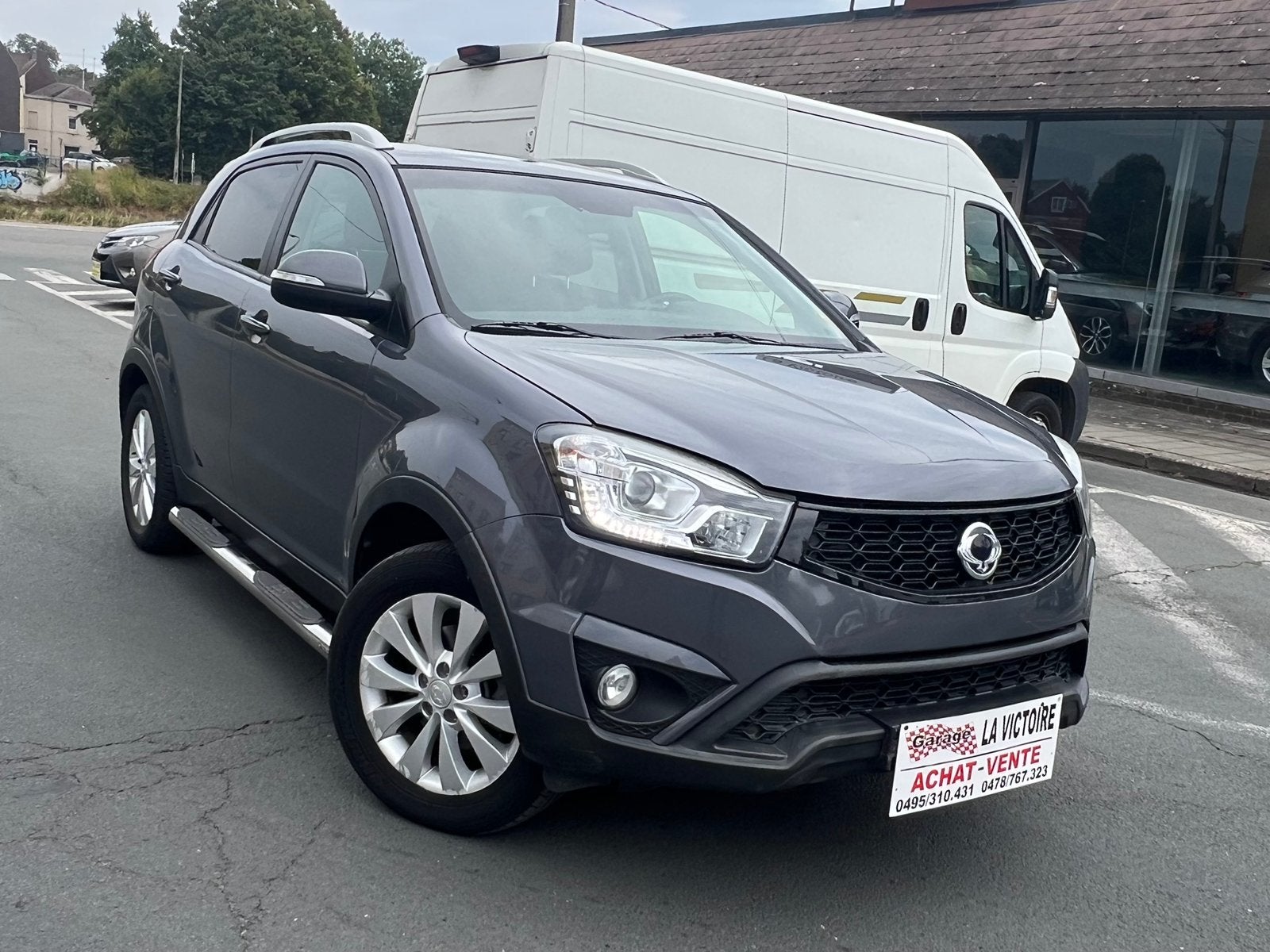 SsangYong Korando 2.2 TDi 2017 année 80000km 0032478767323, Argent ou Gris, 139 g/km, Entreprise, 5 portes
