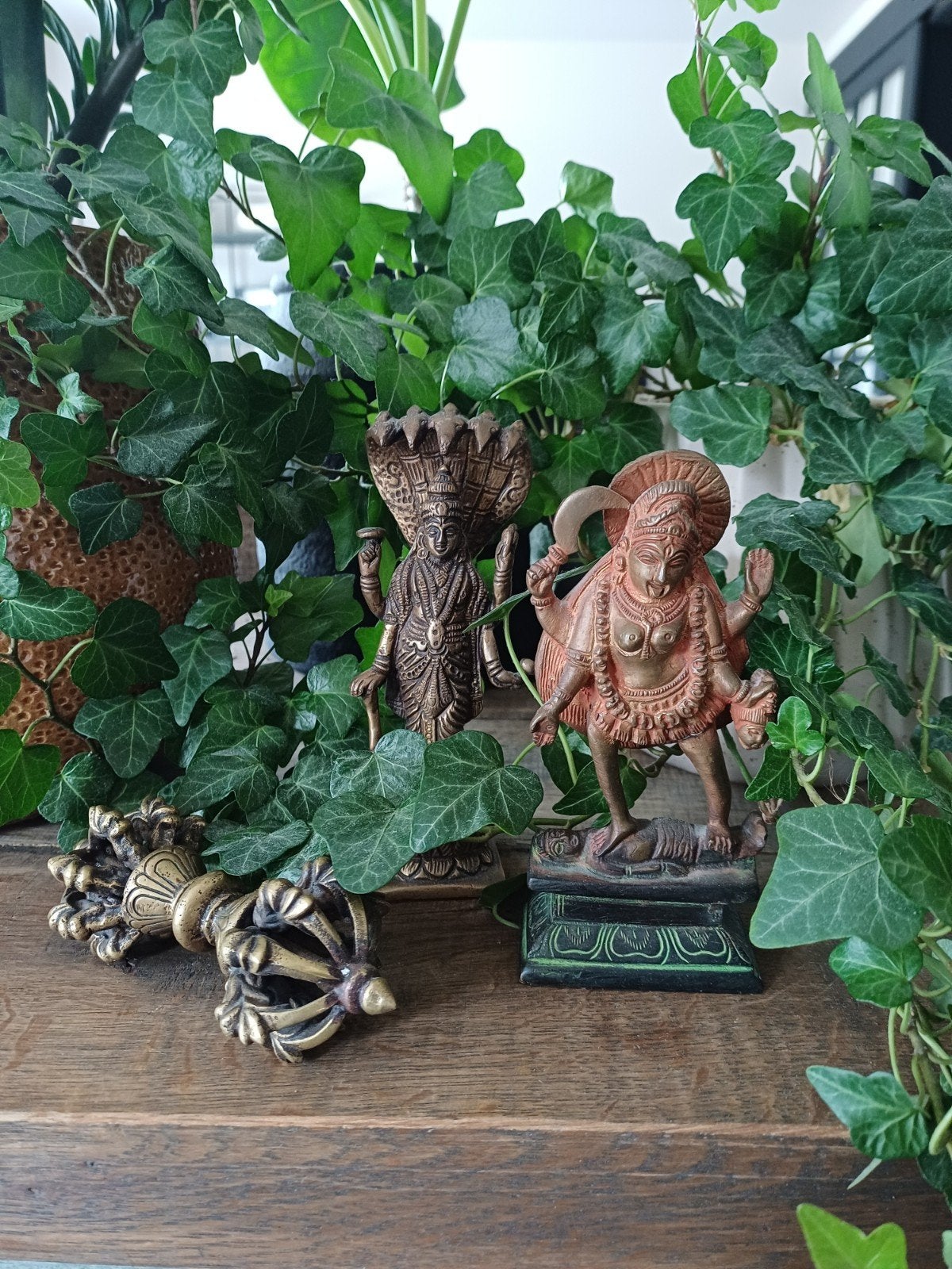 Oosterse bronzen beeldjes, Maison & Meubles, Accessoires pour la Maison | Statues de Bouddha, Enlèvement, Set