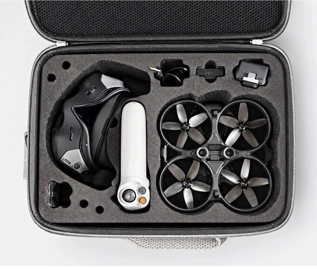 DJI Avata met Goggles en Controller, Audio, Tv en Foto, Gebruikt, Cameradrone, 5 tot 10 kilometer, DJI
