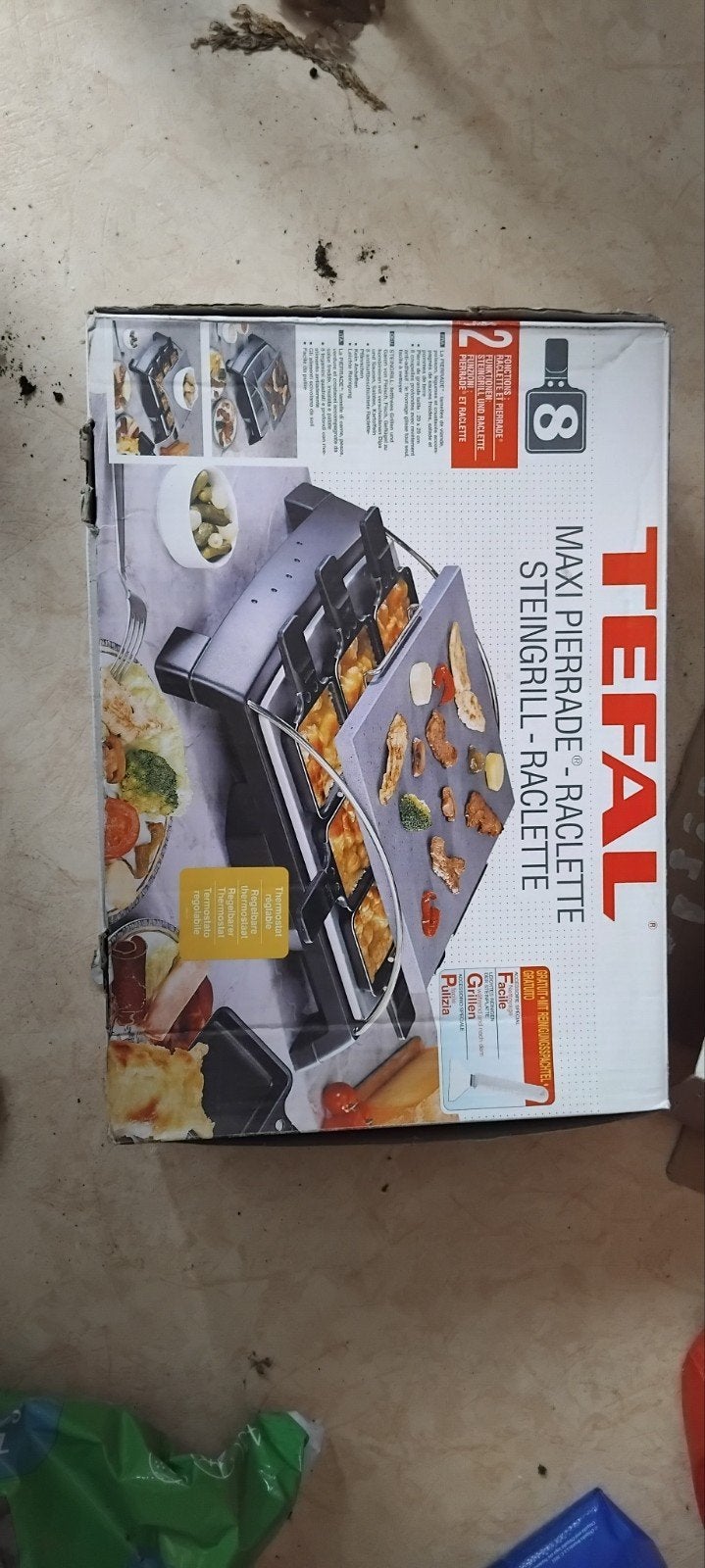Steengrill, Ophalen of Verzenden, Gebruikt, 8 personen of meer