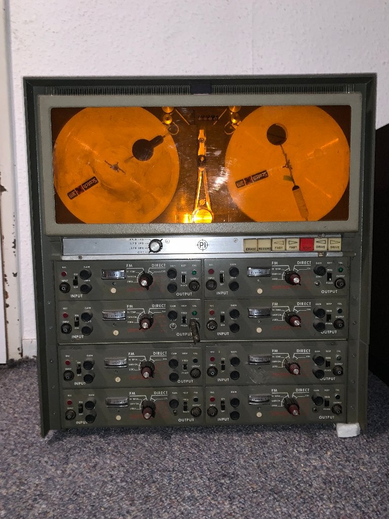 Precision Instrument PI-6208 8 kanaals Bandopnemer, Audio, Tv en Foto, Ophalen, Bandrecorder, Met stofkap