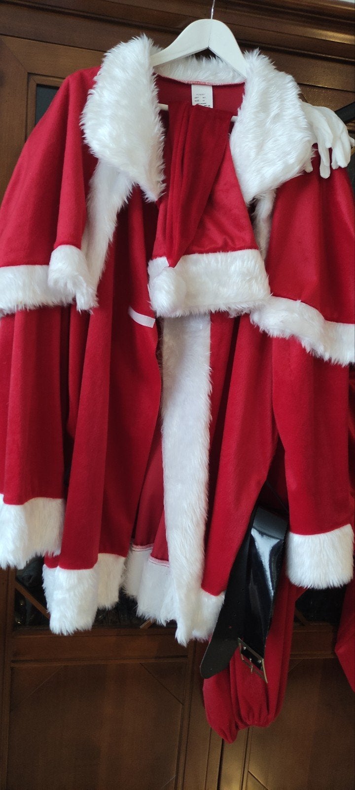 Costume de père Noël, complet comme neuf, Enlèvement