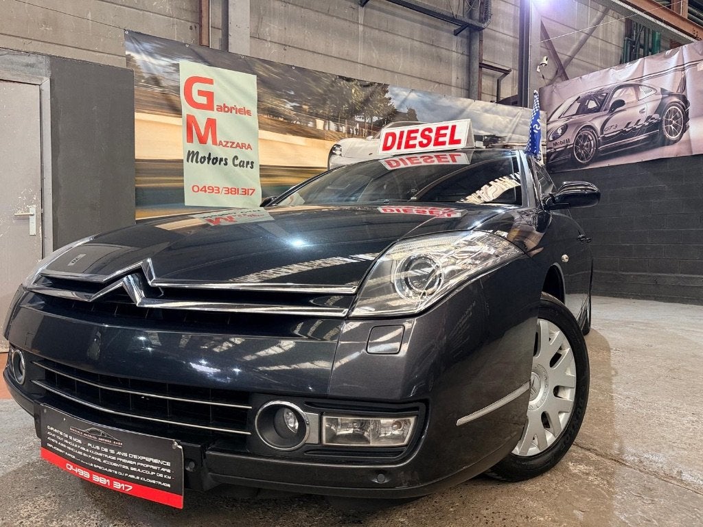 Citroen C6 Cuir GPS Suspension pneumatique, Auto's, C6, 120 kW, Leder, Verlengde garantie