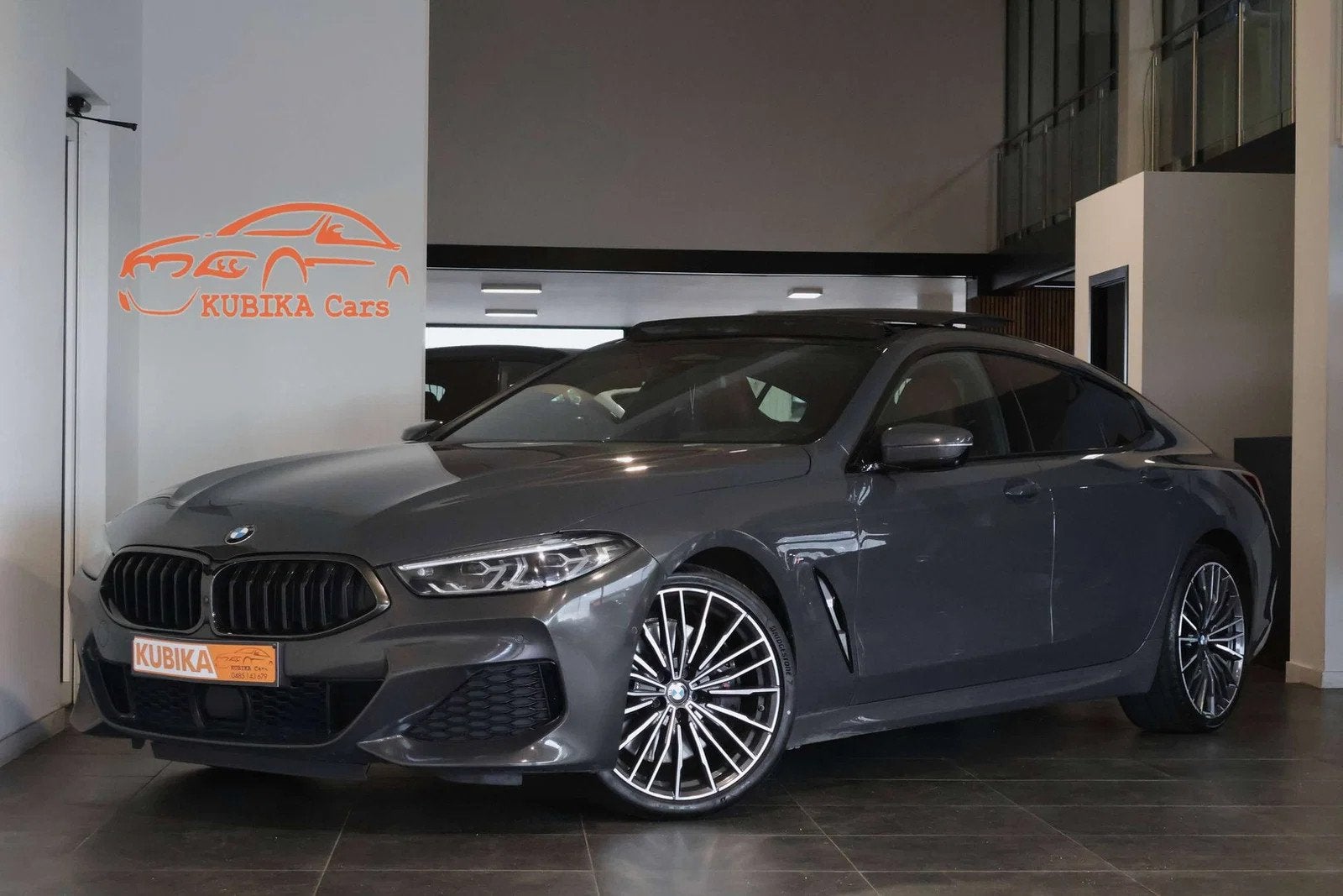 BMW 8 series 840 Gran Coupé 840iAS M-PACK Opendak Head-up G, Autos, Cuir, Argent ou Gris, Achat, 6 cylindres
