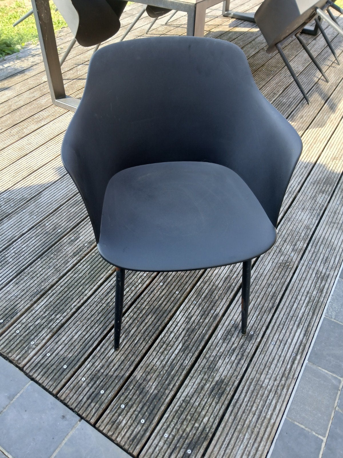 6 stoelen voor buiten voor 50 euro, Tuin en Terras, Ophalen