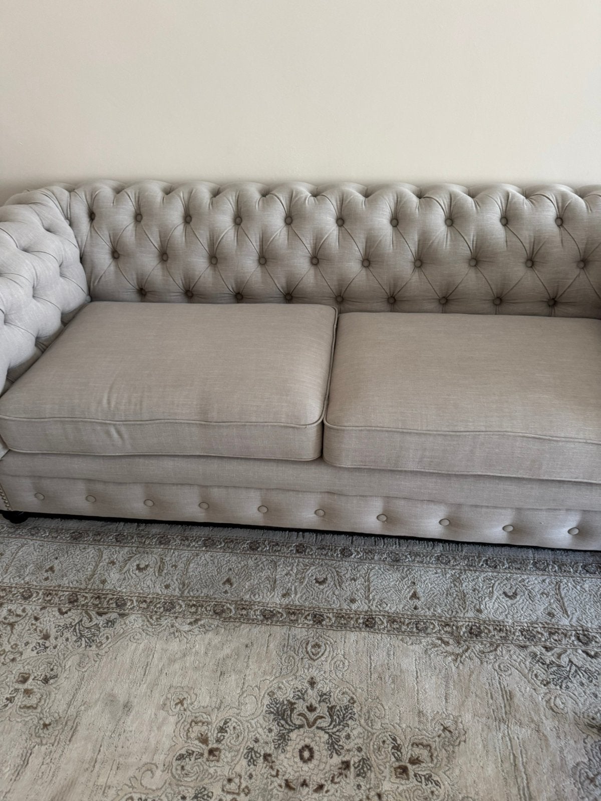 Salon Chesterfield, Maison & Meubles, Enlèvement ou Envoi, Comme neuf