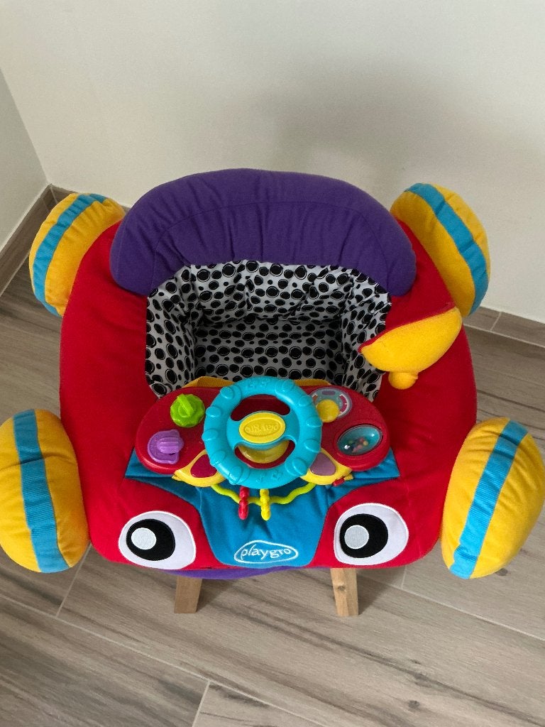 Playgro music and lights comfy car, Kinderen en Baby's, Ophalen, Zo goed als nieuw, Auto, Met geluid