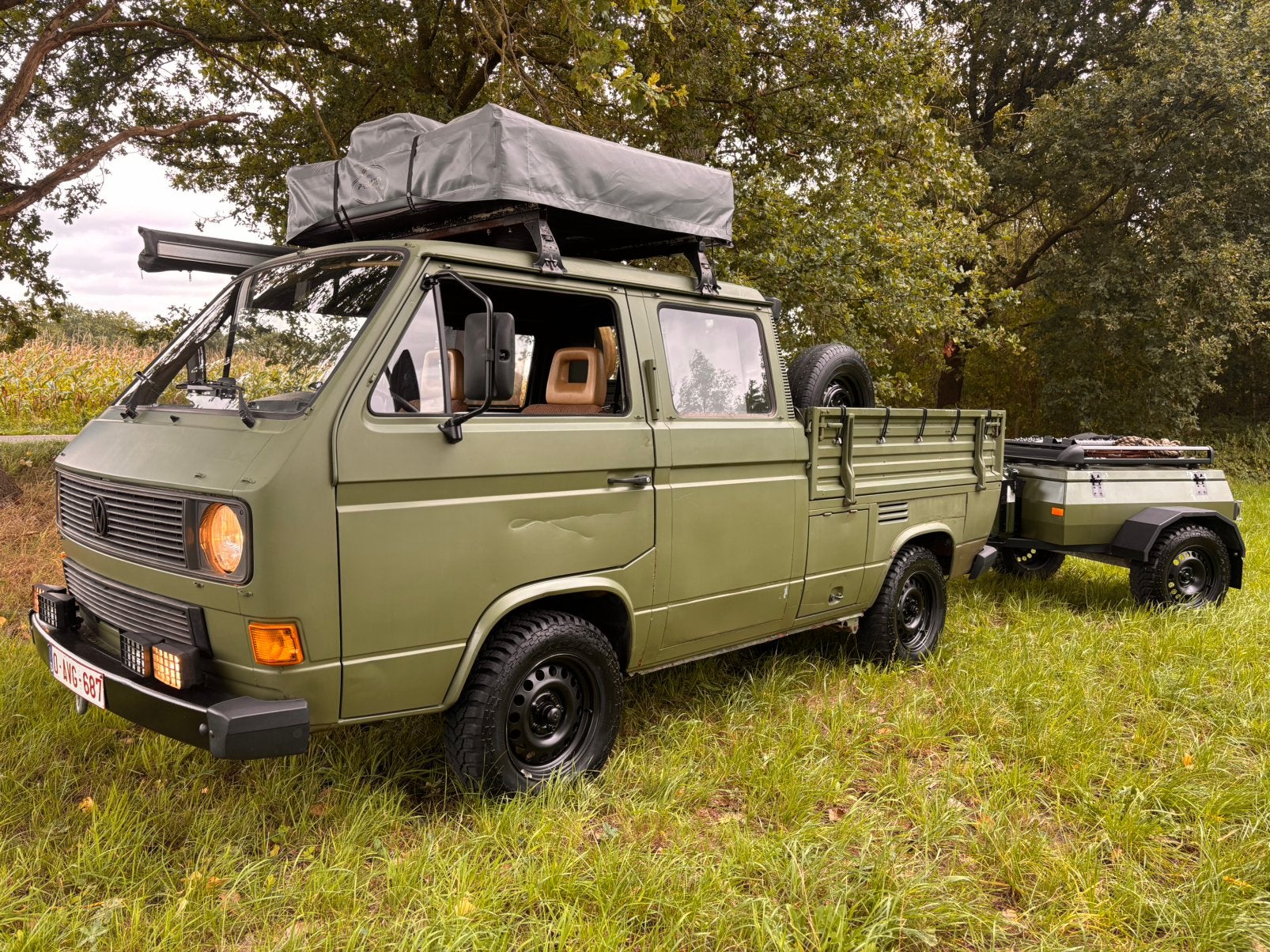 Volkswagen T3 Doka 1.6 Turbo Diesel, Autos, Achat, Auvent, Beige, Boîte manuelle