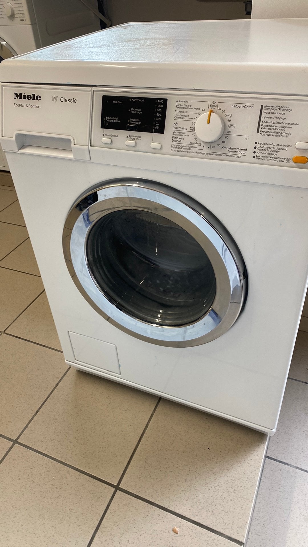 Miele W classic wda 211 1400t 7kg, Elektronische apparatuur, Wasmachines, Ophalen, Zo goed als nieuw
