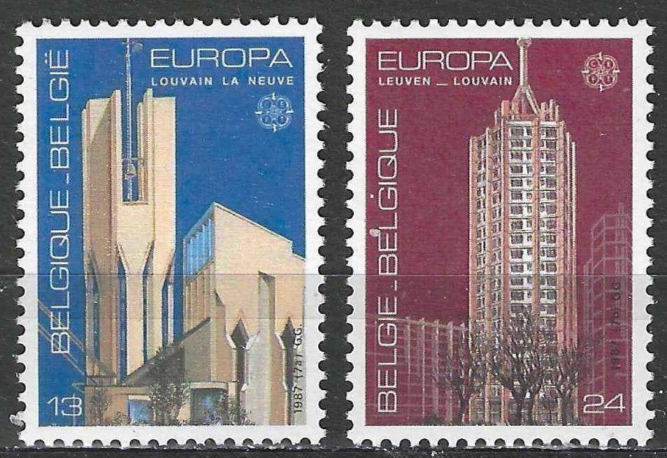 Belgie 1987 - Yvert/OBP 2251-2252 - Europa - Kunst (PF), Postzegels en Munten, Verzenden, Postfris, Postfris, Europa