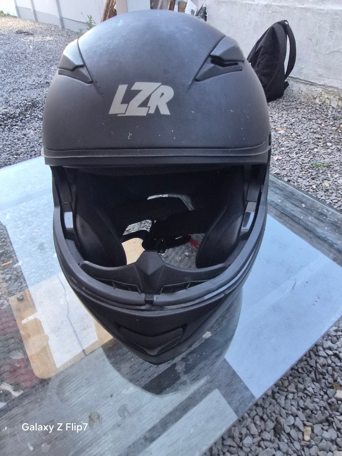 LAZER motorhelm te koop, Fietsen en Brommers, Brommerhelmen, Ophalen of Verzenden