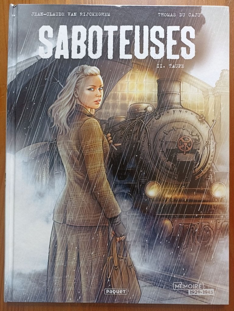 Saboteuses 2 Taupe - van Rijckeghem en du Caju (gesigneerd), Boeken, Ophalen of Verzenden, Nieuw