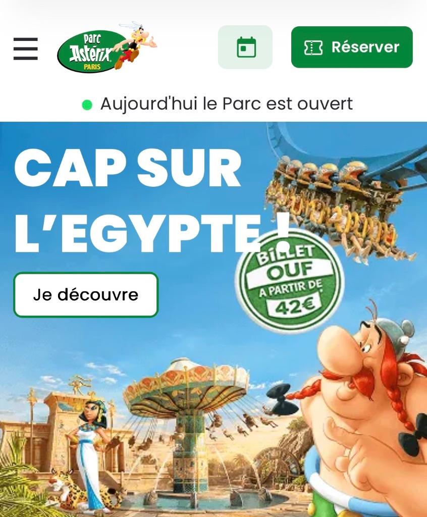 Kaartjes voor Asterix Park, Tickets en Kaartjes, Drie personen of meer, Ticket of Toegangskaart