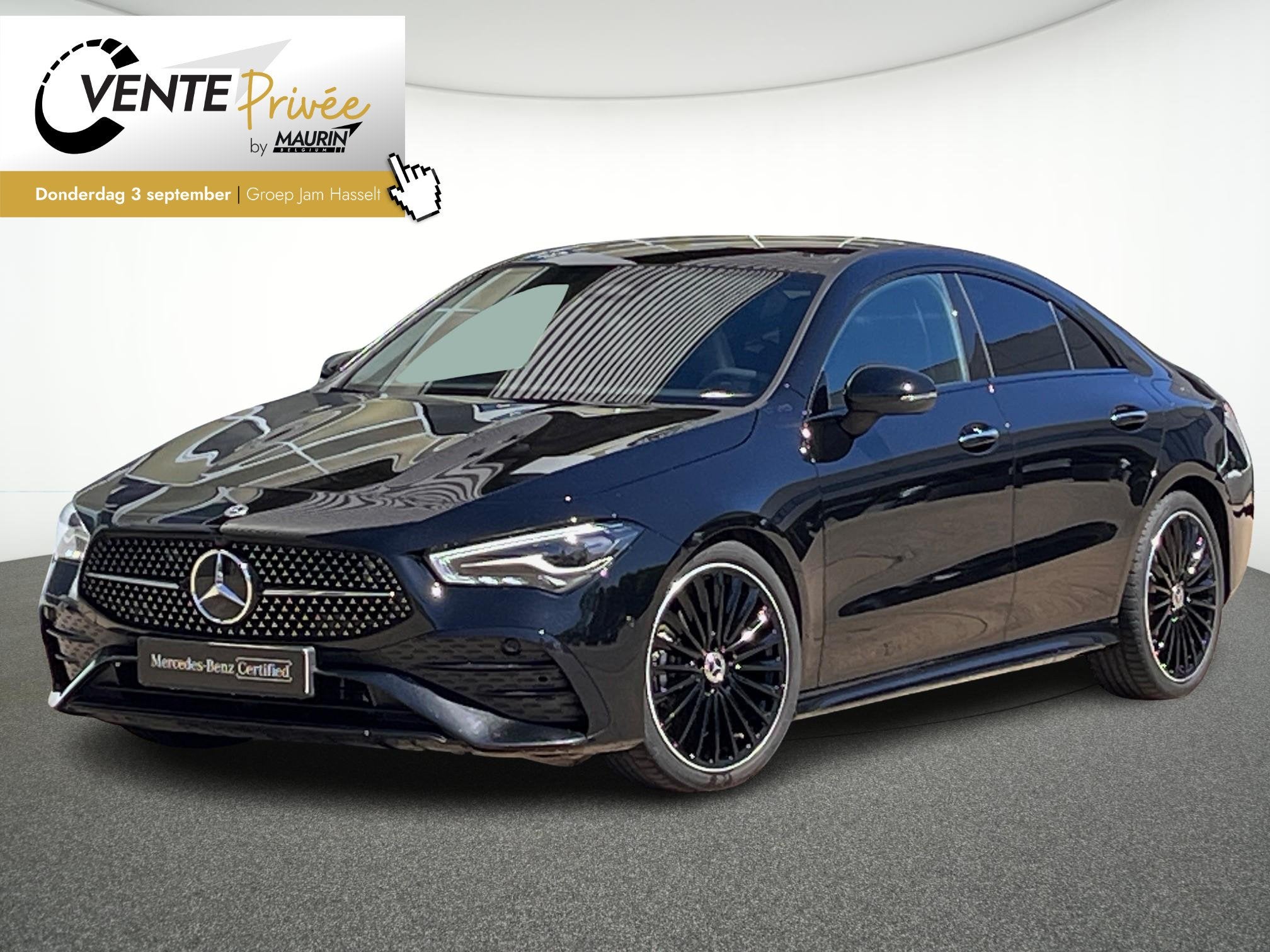 Mercedes-Benz CLA-Klasse 180 AMG/Panodak (automatique), Achat, Éclairage LED, Entreprise, 5 places