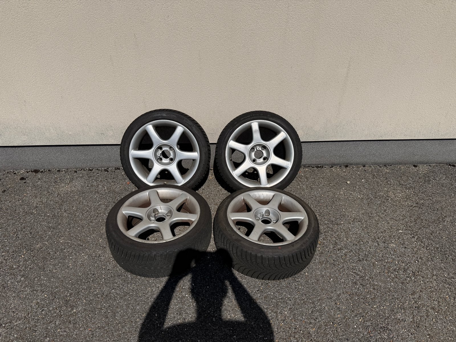 6 spaak velgen van OZ Racing, Auto-onderdelen, Ophalen, Gebruikt, 16 inch, Winterbanden