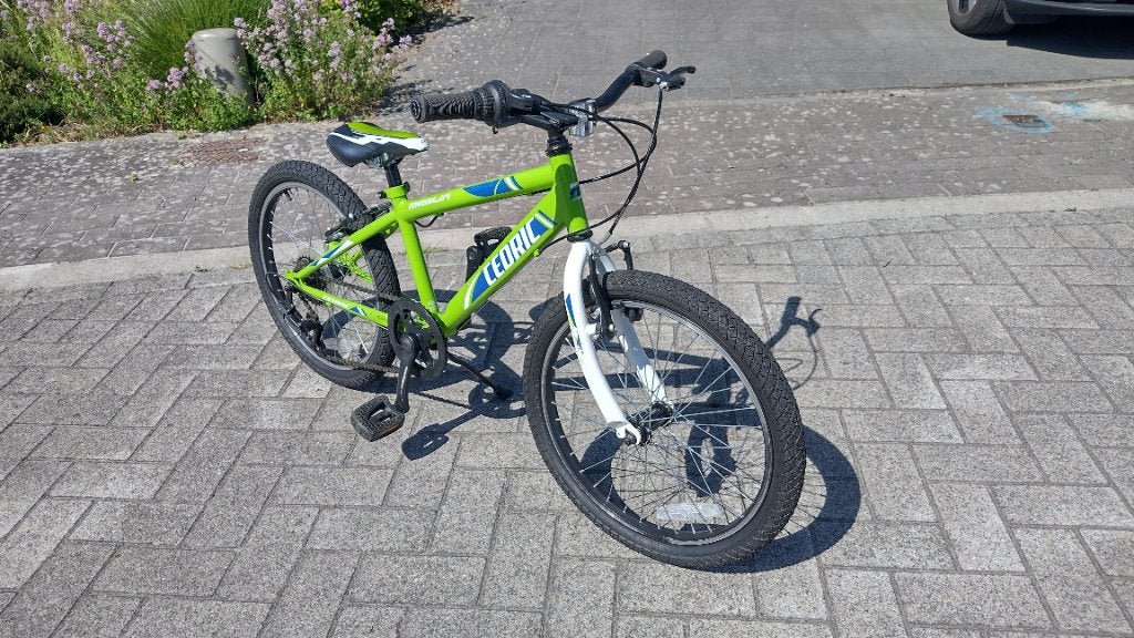 Jongensfiets 20 inch, Ophalen, Gebruikt, Velgrem, Versnellingen