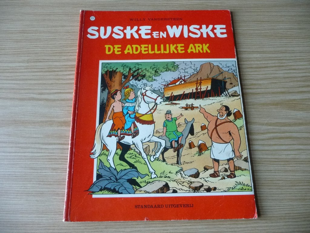 Suske & Wiske 177. De adellijke ark EERSTE DRUK €3, Boeken, Willy Vandersteen, Eén stripboek, Ophalen of Verzenden, Zo goed als nieuw