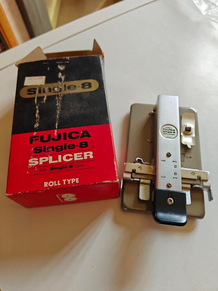 Fujica Single-8 Splicer – Vintage filmsplicer, Verzamelen, Foto-apparatuur en Filmapparatuur, Ophalen of Verzenden