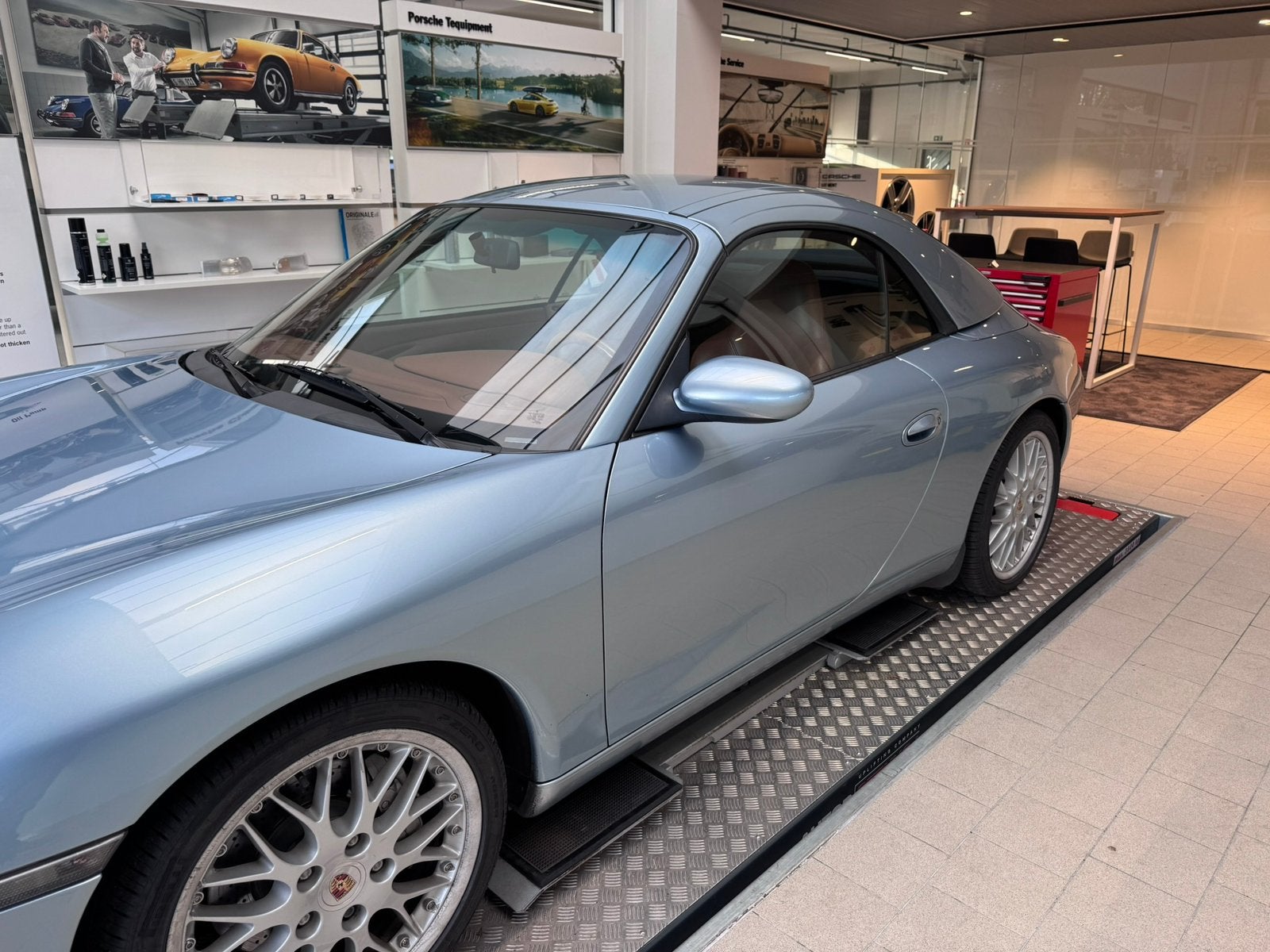 Hardtop pour Porsche 996, Enlèvement, Avant, Porsche