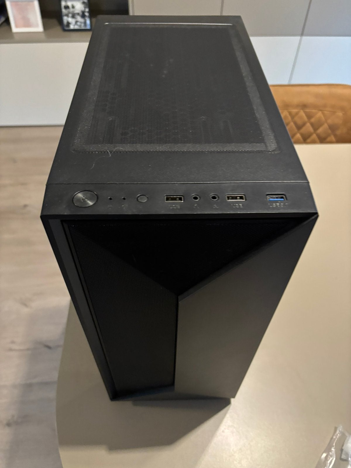 Game pc Ryzen 5600x rtx5060 1TB SSD 16 GB RAM, Ophalen, Zo goed als nieuw, Gaming, SSD