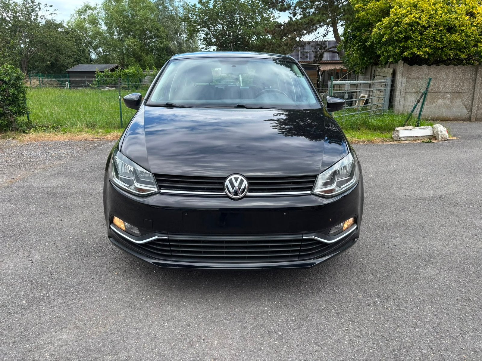 Volkswagen Polo(2016) 1.2 Benzine Euro 6, Auto's, Euro 6, Zwart, 1200 cc, 66 kW