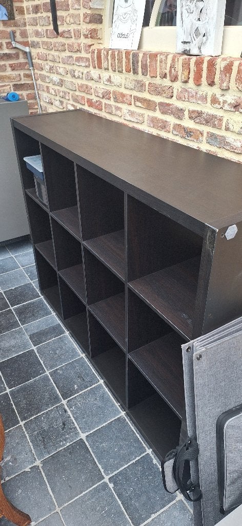 Kallax boekenkast, Maison & Meubles, 25 à 50 cm, Zwart, 100 à 150 cm, Enlèvement