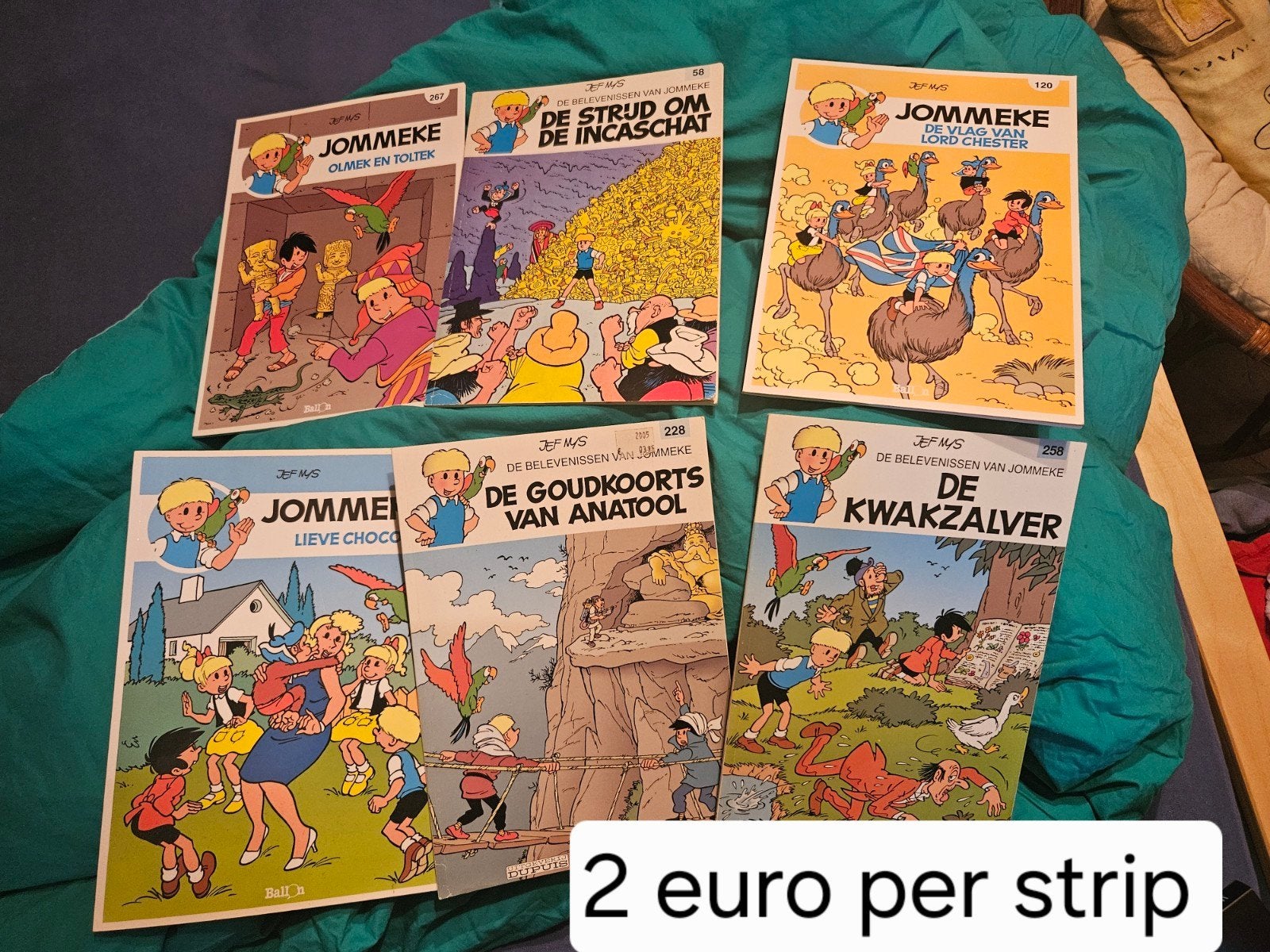 strips jommeke, kiekeboe, suske en wiske, Boeken, Strips | Comics, Ophalen