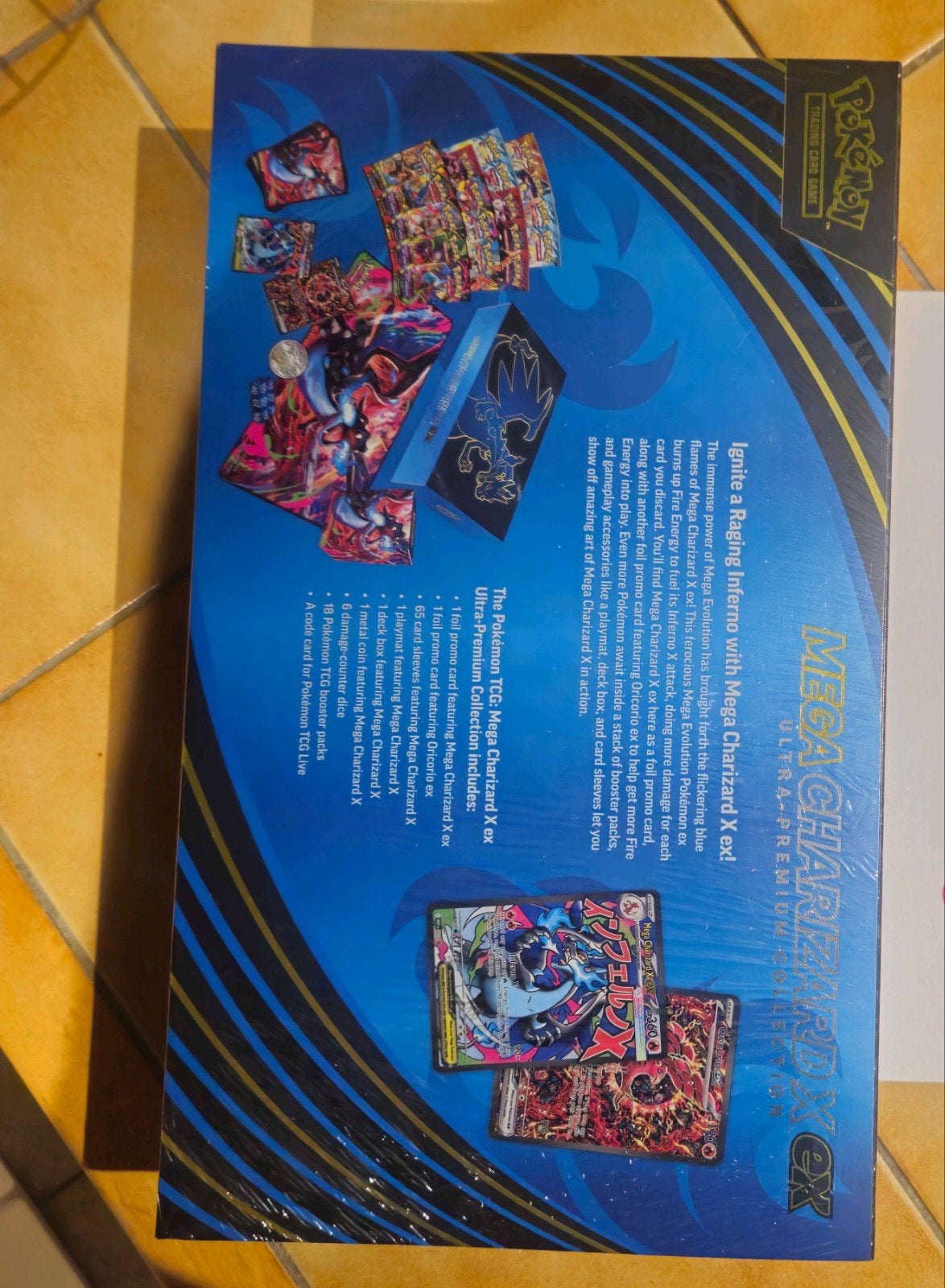 Mega Charizard EX Ultra Premium Pokémon-collectie, Ophalen