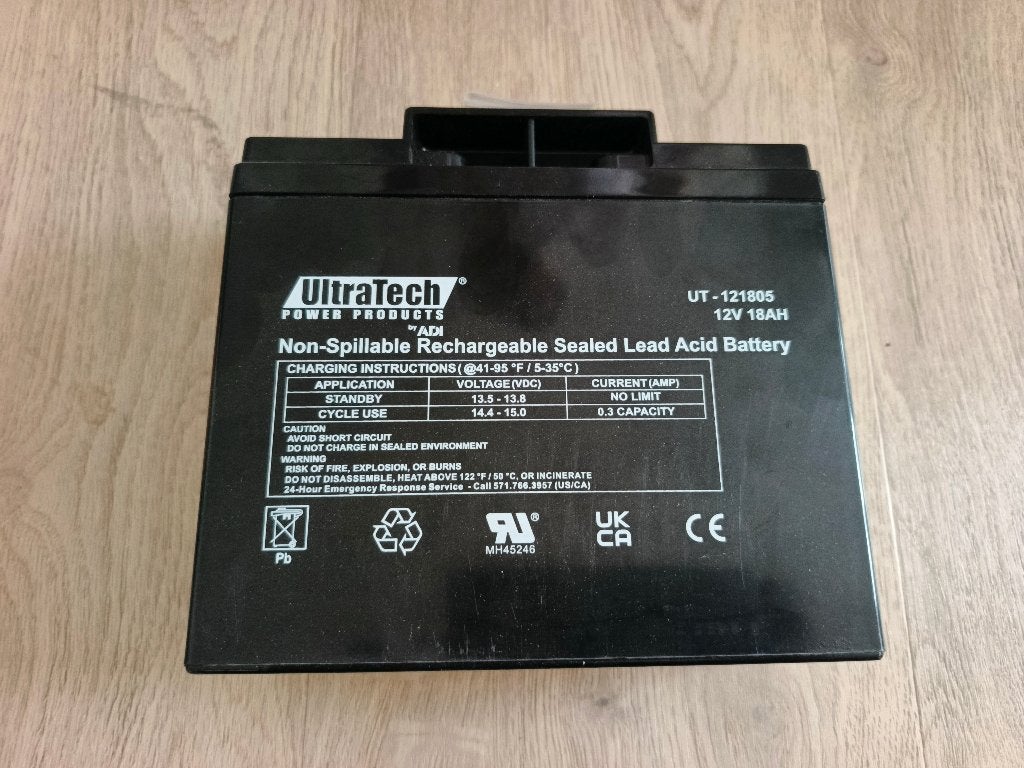 Batterie UltraTech 12V 18Ah – UT-121805 – neuve, Autos : Pièces & Accessoires, Neuf