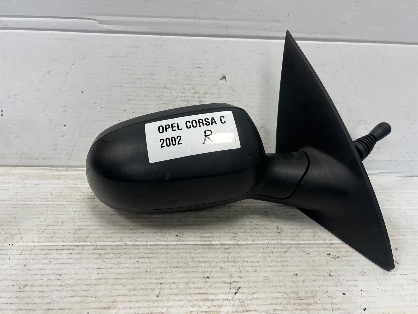 Opel Corsa C Buitenspiegel Rechts Zwart 2000-2006, Auto-onderdelen, Gebruikt, Opel Automobile GmbH, Kontakt@opel-infoservice.de