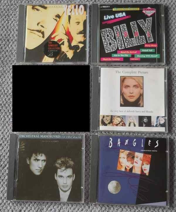 CD : Yello , Madness , Blondie , OMD , Billy Idol , Bangles, Ophalen, Gebruikt