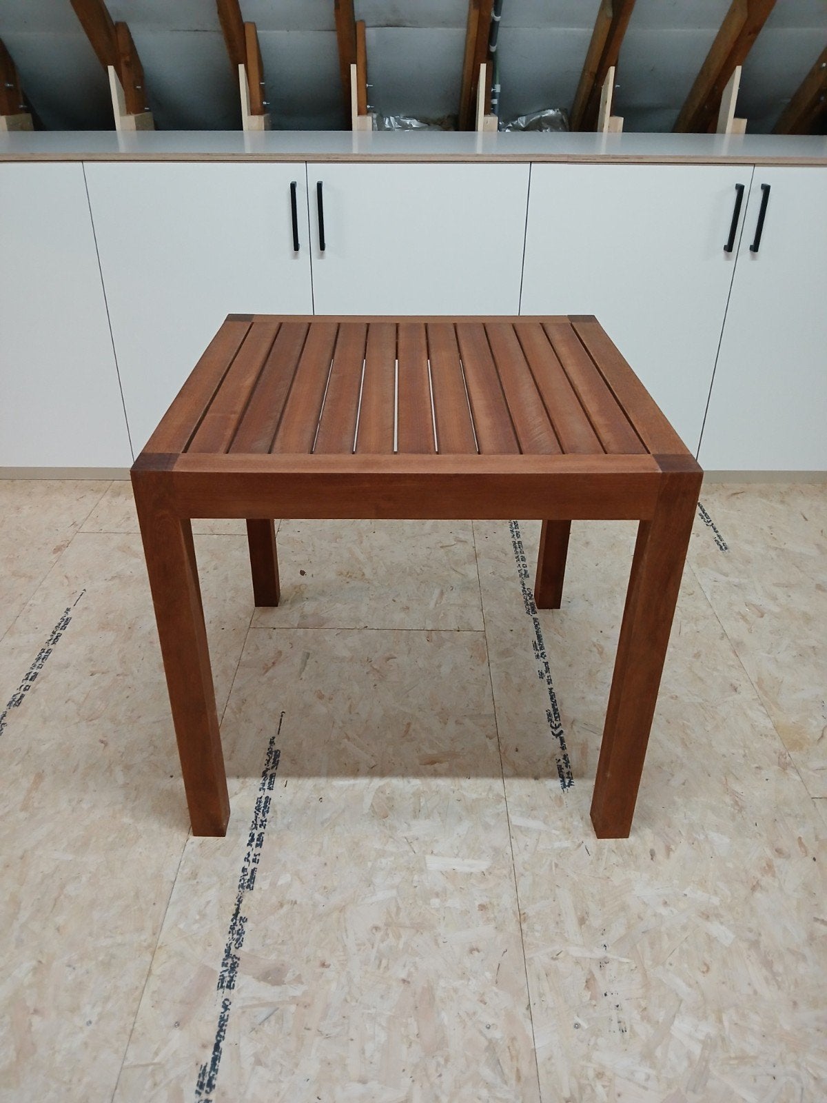 tuintafel houtsoort afzelia, Tuin en Terras, Ophalen, Hout