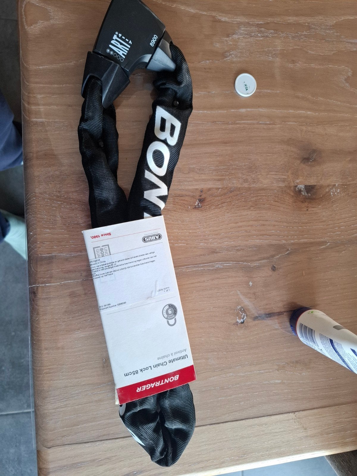 fietsslot abus, Fietsen en Brommers, Ophalen